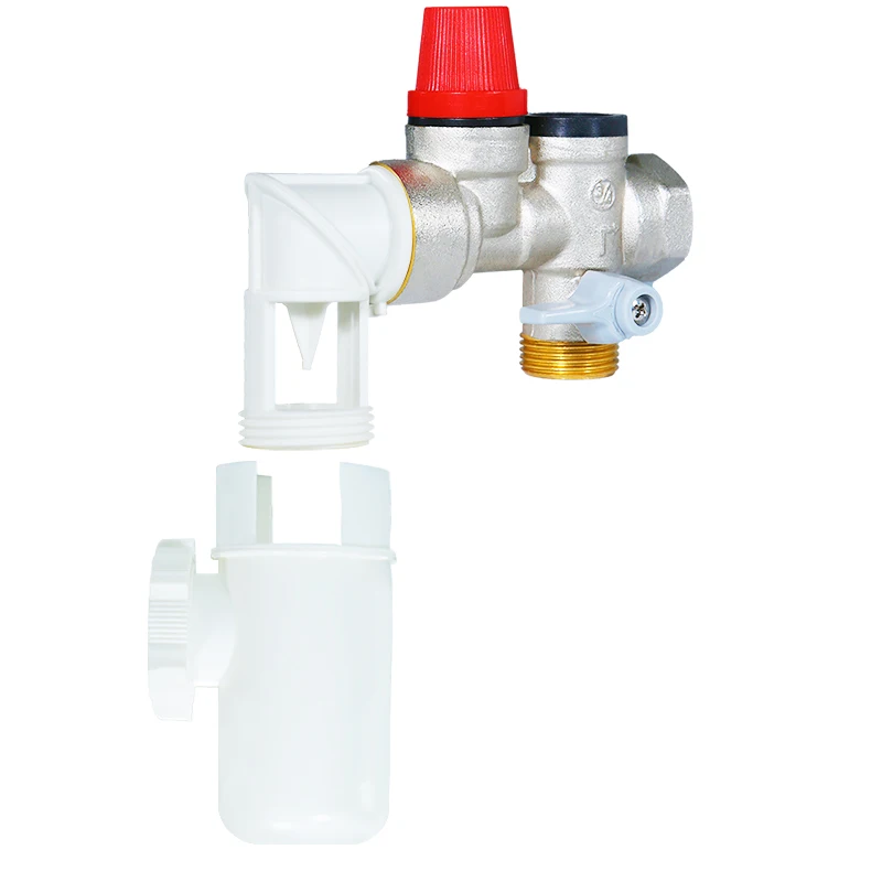 Thermal Storage One-Way Pressure Relief Safety Valve for Exhaust Systems