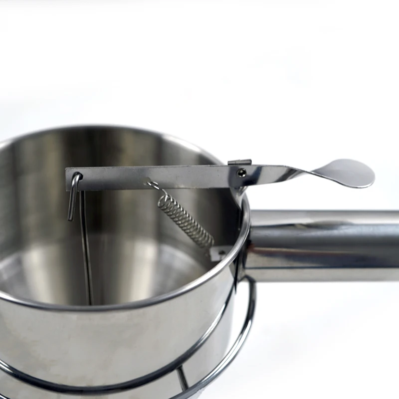Simple Operation Stainless Steel Stand Piston Funnel for Wax liquid, Batter, Sauce, Syrup, Condiments, Frosting, Cream