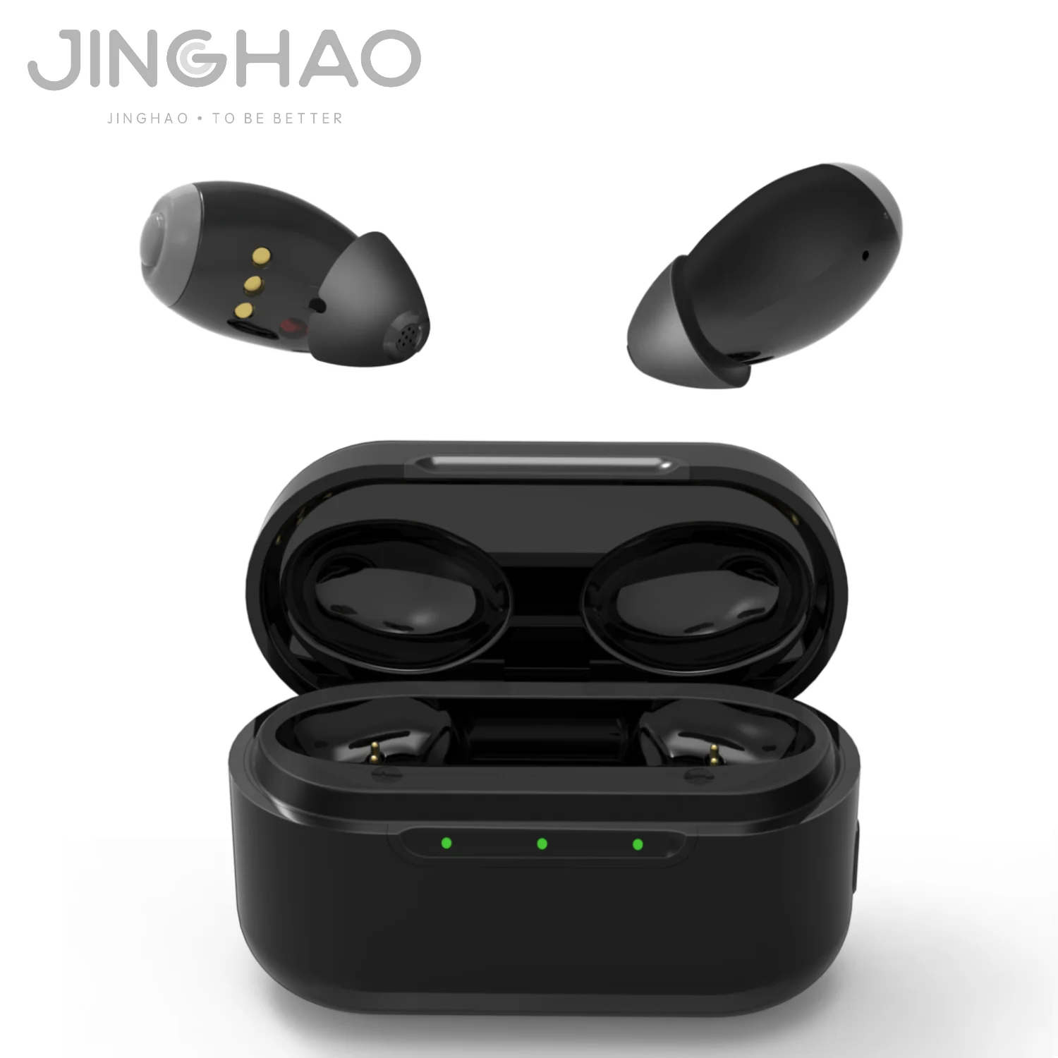 Jinghao Mini OTC перезаряжаемый усилитель слуха в ухе цифровой слуховой аппарат для глухих