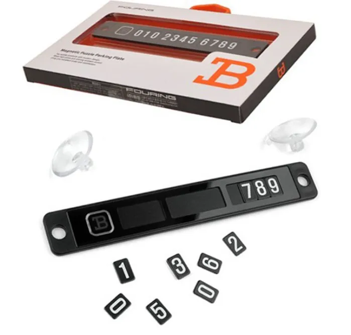 New Arrival  Car Styling Phone Number Card Temporary Car Parking Card Telephone Number Card