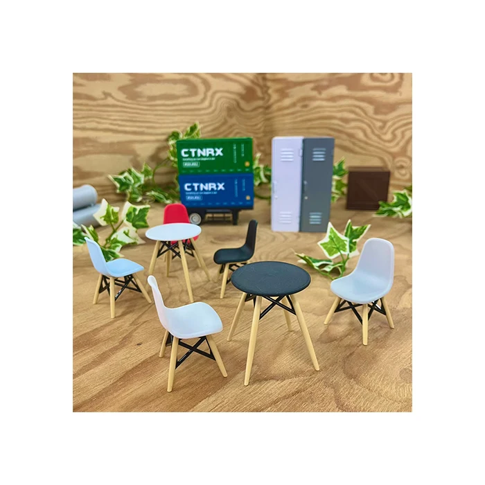 Yamadakagaku Dining Chairs Door Crafts Furniture Miniature Japanese Garden