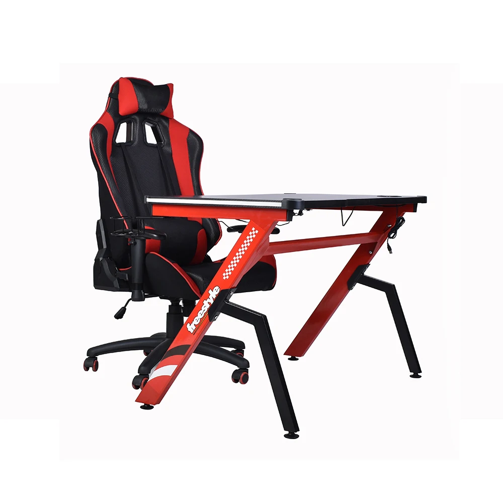  Роскошный игровой стол для ПК Amazon Design с RGB-подсветкой