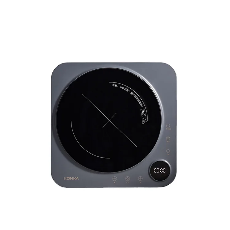  2100W Portable Home Kitchen Electric Applia Smart Child Lock Ultra-thin Design Single Burner Heating Induction