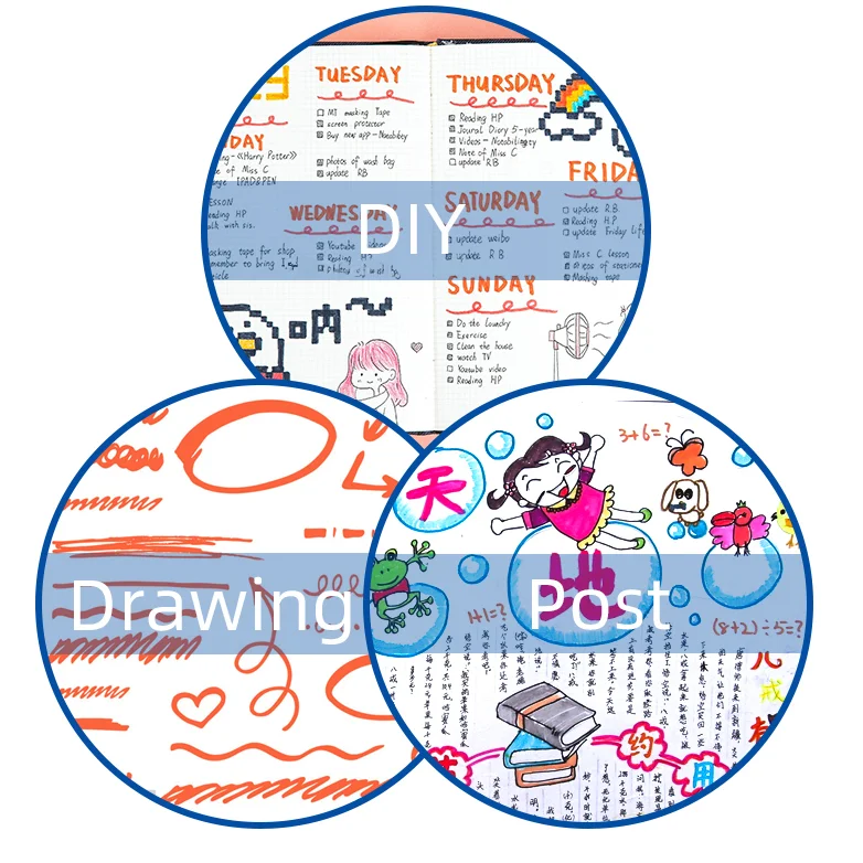 Sipa Mini Size Interesting Shape Non-toxic Highlighter Marker Pens Loose Promotional Markers & Highlighters Marcadores Mini