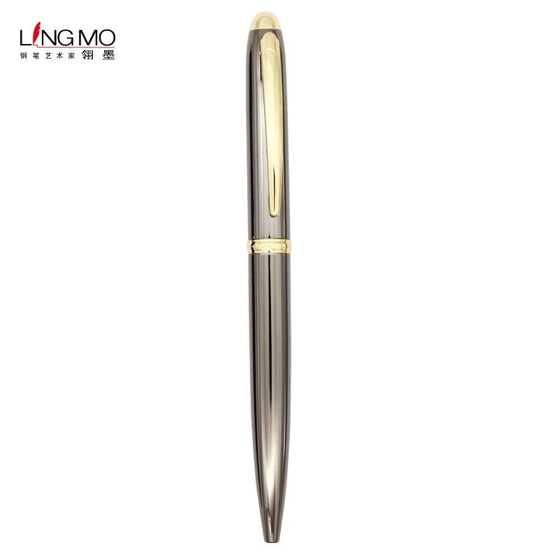 Lingmo High Quality Standard Refill Luxury Metal Ball Pen with Custom Logo