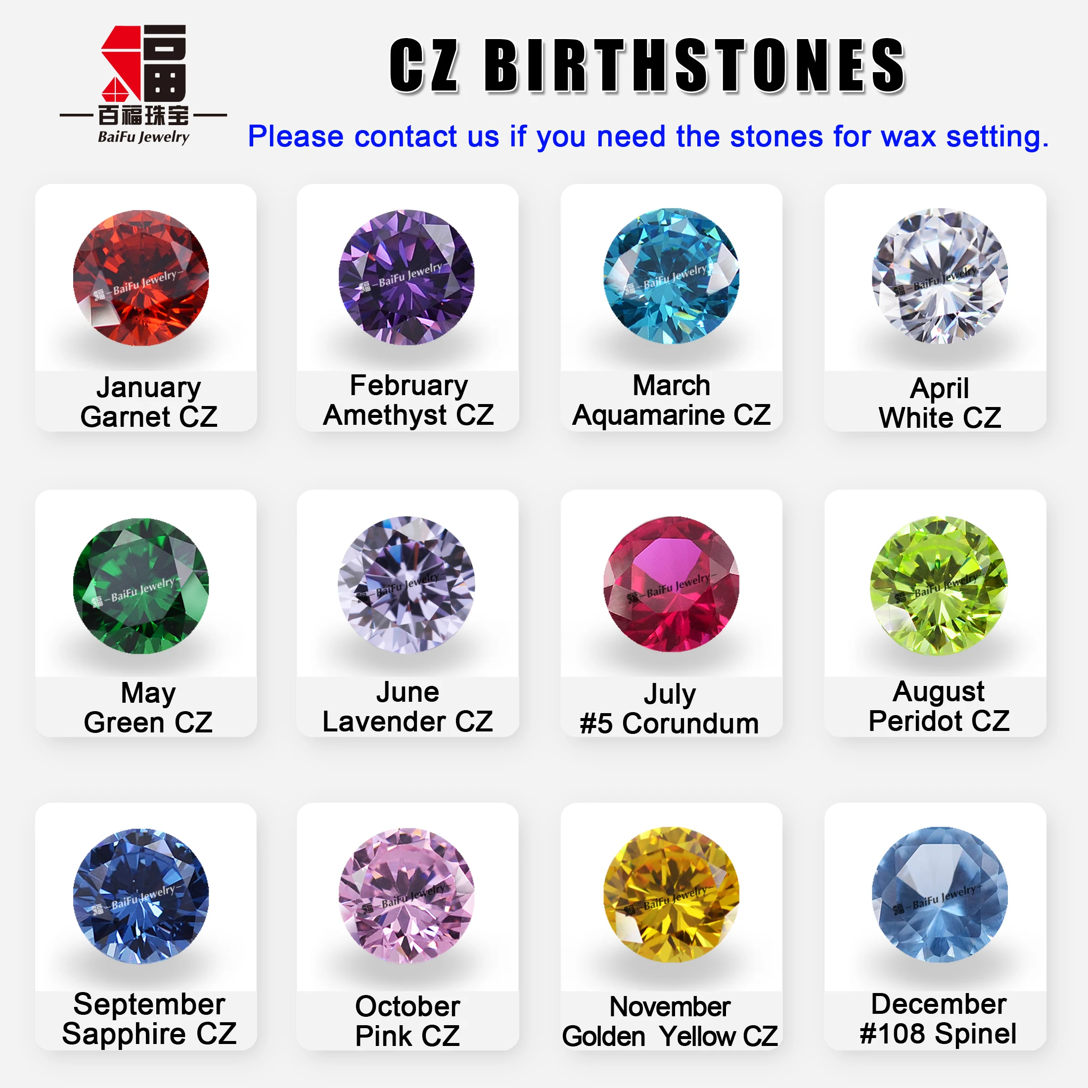 Factory Price Cubic Zirconia Birthstones Faceted Back 9*11mm Champagne Oval Cut Zircon stone