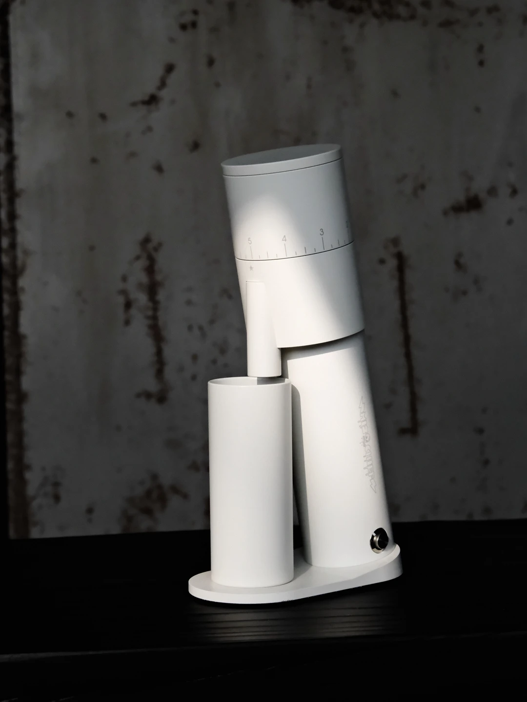Mischief Workshop White Electric Coffee Grinder 38mm Burr Household Coffee Bean Grinder Coffee Miller Grinder Espresso