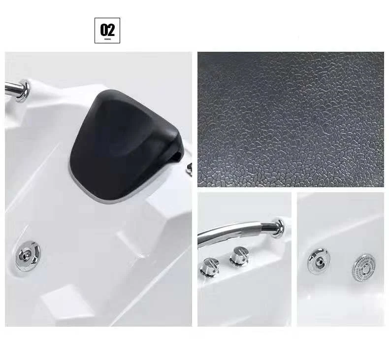2 Person Cheap Whirlpools Acrylic  Massage jacuzi Bathtub whirlpool bathtub price (547B)