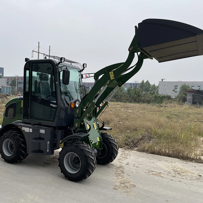 ZL08F Payloading 0.8 Ton Big Cabin Small Wheel Loader