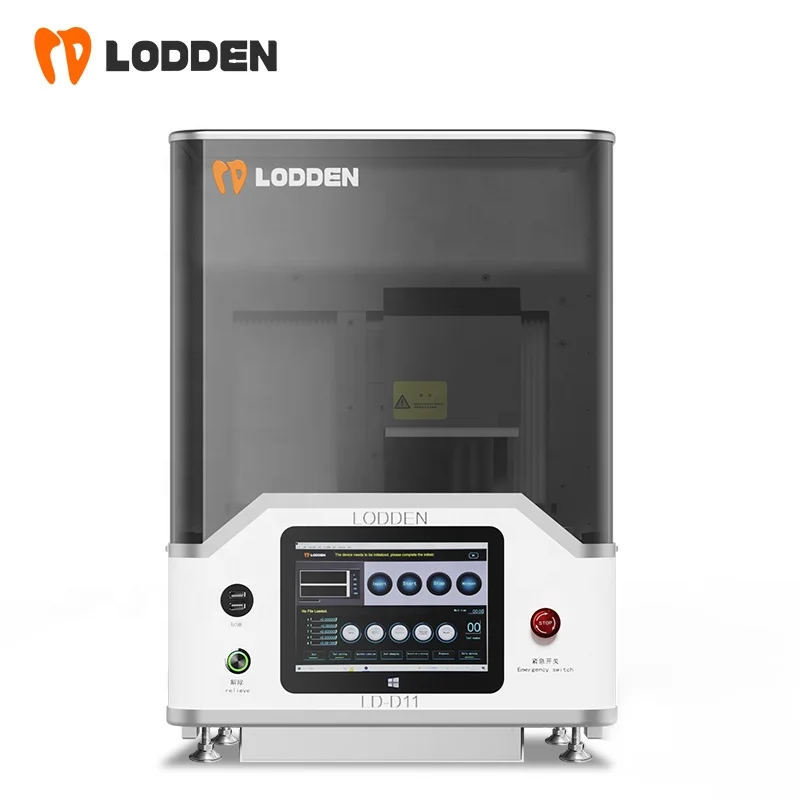 Dental Products Electrical Zirconia Dry Milling Lodden D11 5-Axis Synchronized Dental Milling Machine For Dental Lab