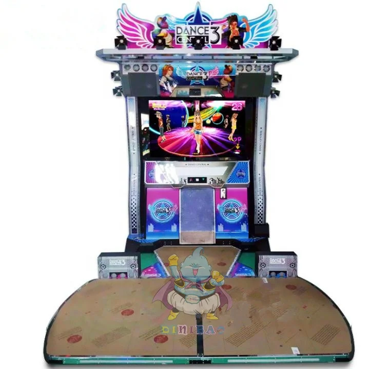 Dinibao amusement coin operated games arcade dance central 3 machine simulator music dancing machine for centers