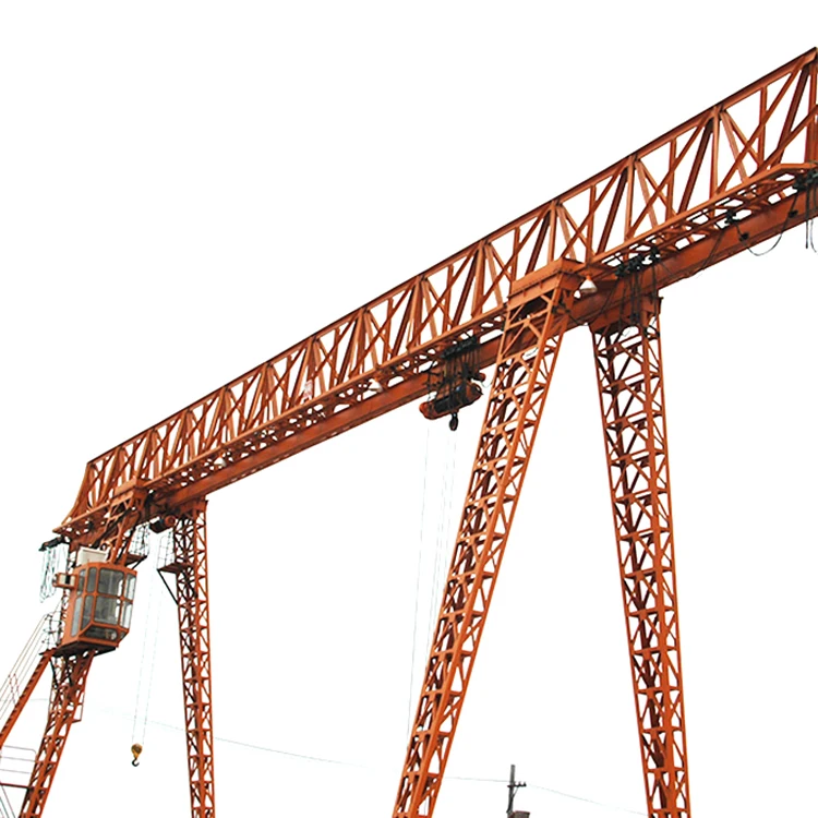 Truss Type Single Girder and beam Gantry or Goliath or Frame Crane with Electric Hoist