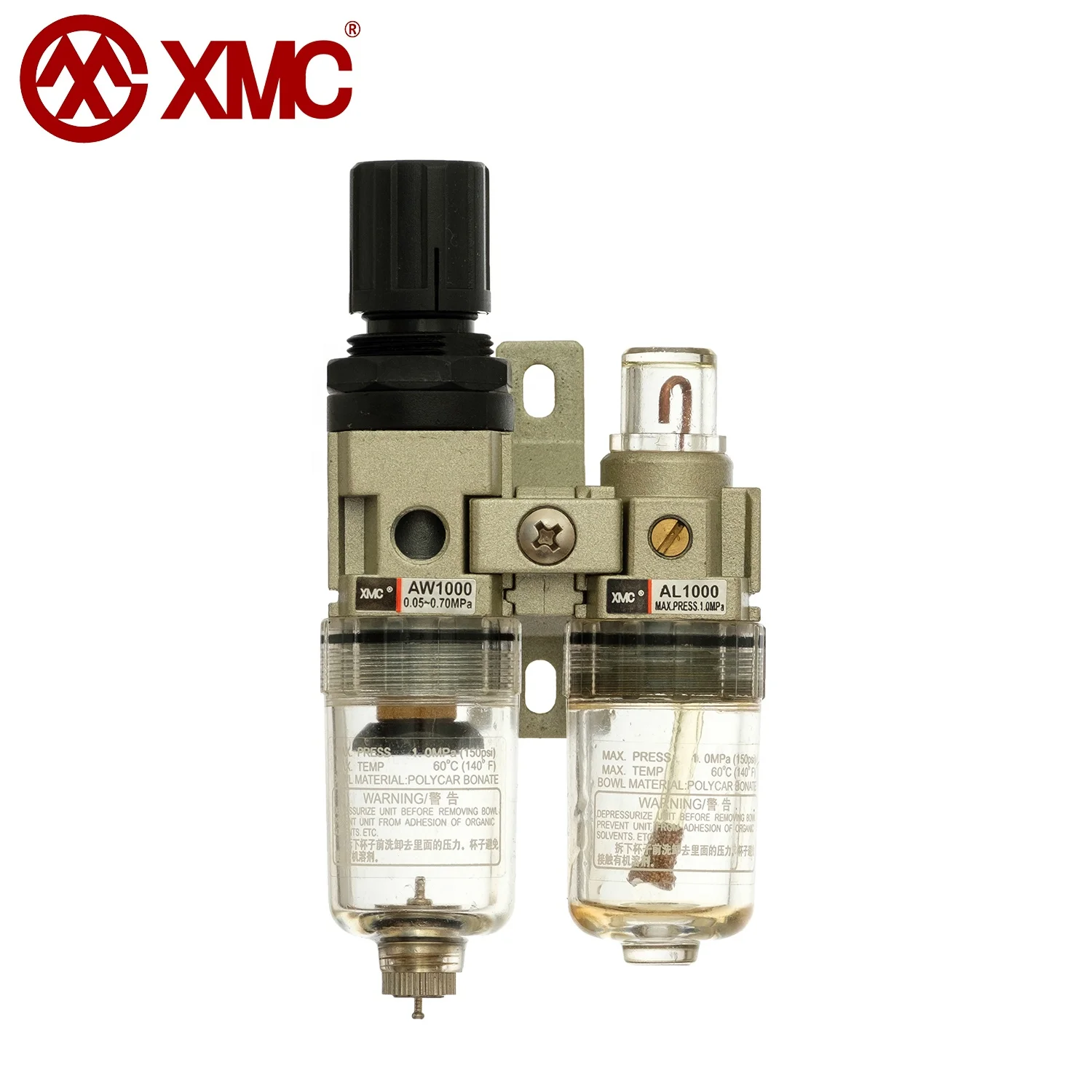  XMC AC1010-M5 Мини Пневматический комплект f. R.l регулятор давления воздушного фильтра и масляный