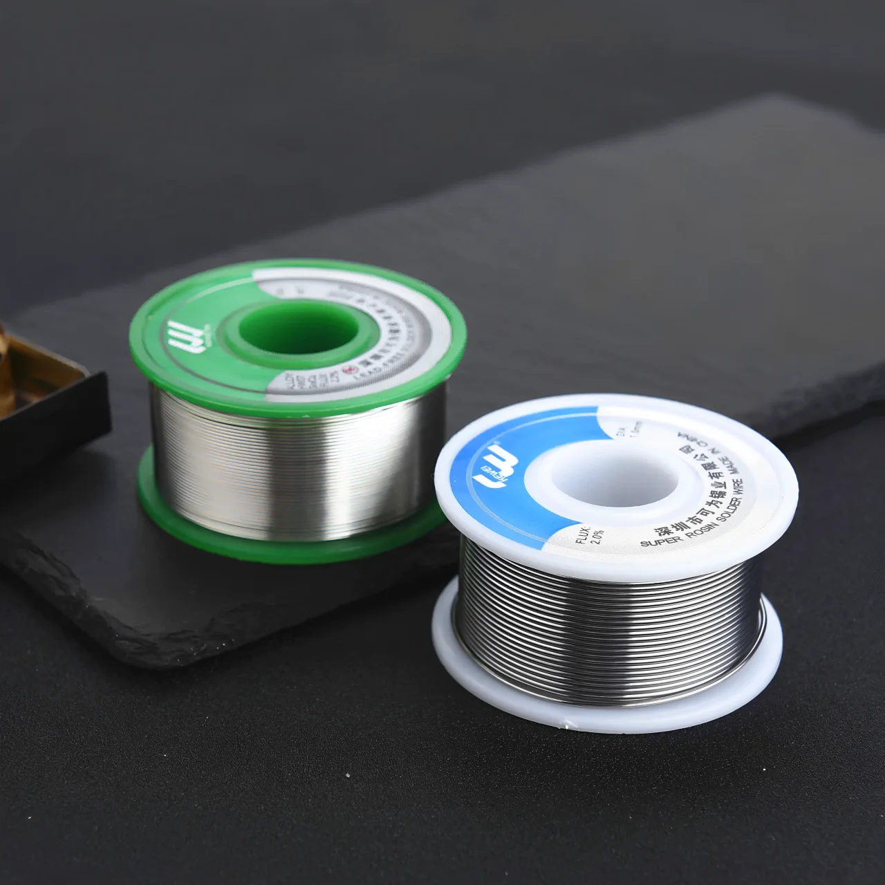 Aluminum Solder Tin Soldering Iron Wire 0.4mm 8mm 60/40 Phone Repair Relife Solder Wire Roll with Flux