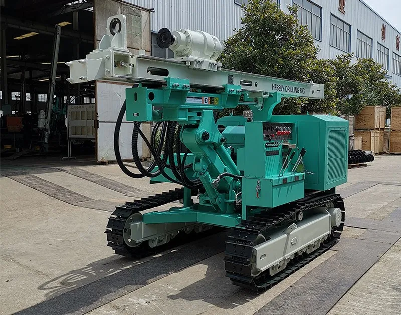 High Quality HF385Y Multifunctional Crawler 90-400mm Drill Rig Hydraulic Photovoltaic