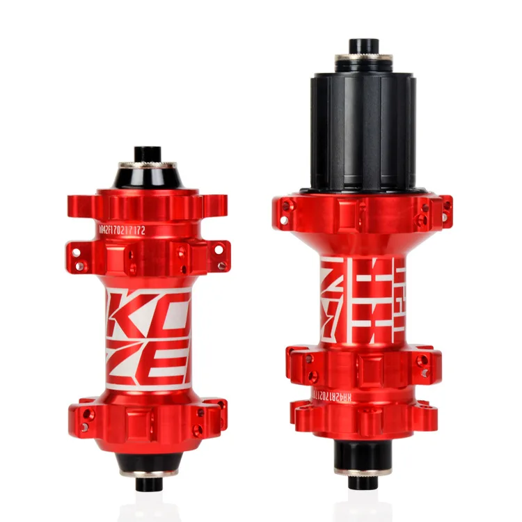 KOOZER XR420 велосипедные ступицы 6 коготь 72 Кольцо спереди 2 сзади 4 пей Лин горный велосипед концентратор quick release баррель Вала Прямо тянуть 24