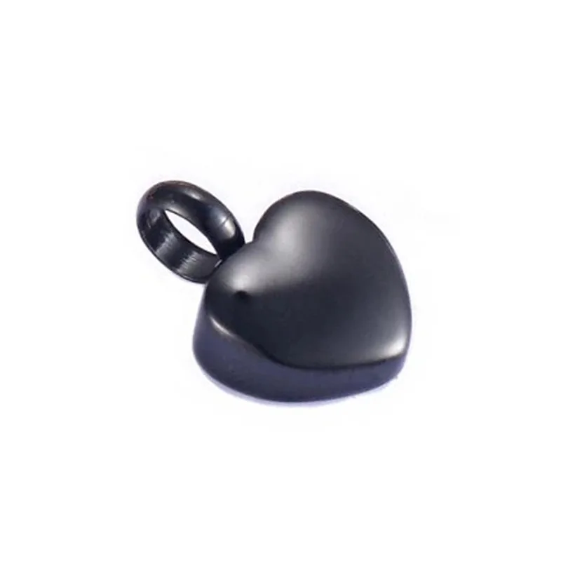 Qbellpet Stainless steel large capacity cross heart waterdrop design cremation jewelry ash urn pendant necklaces for pet ashes