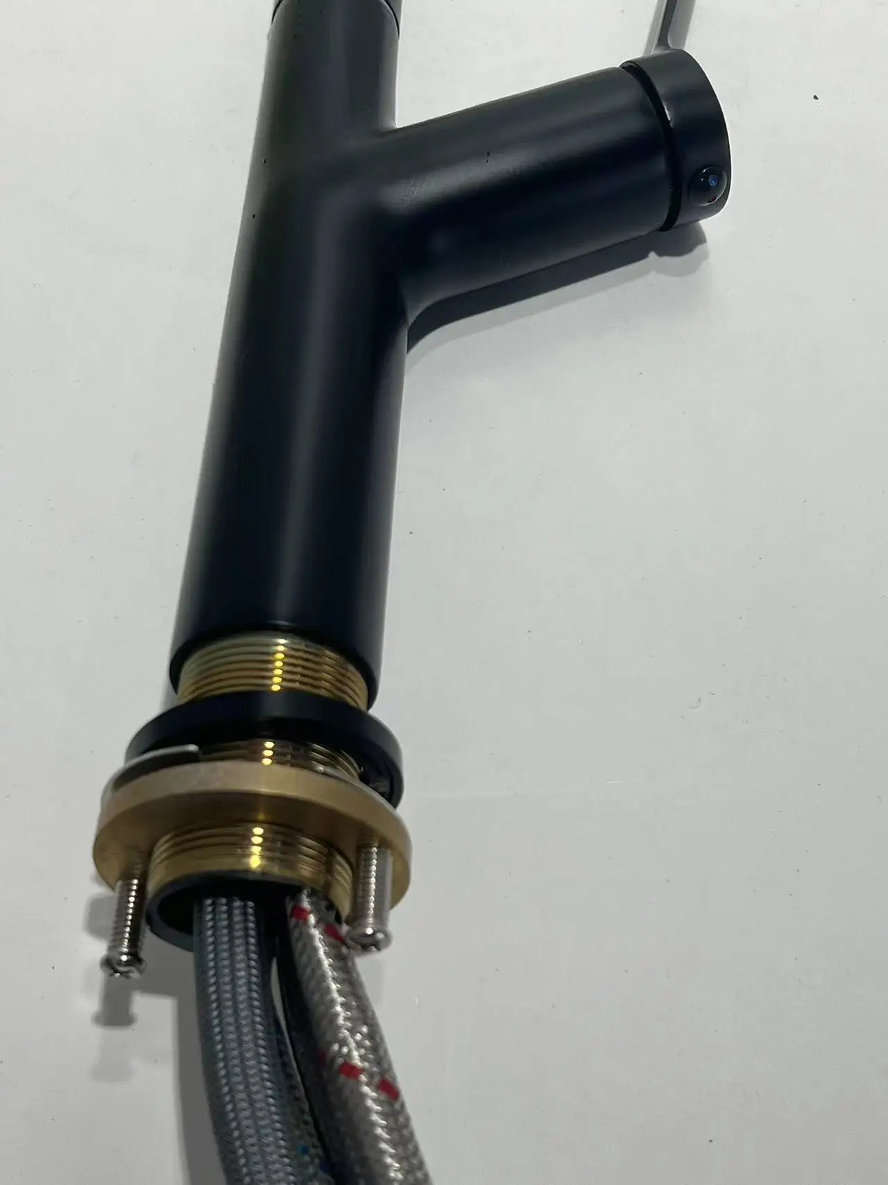 Black Kitchen Faucet Kitchen Faucets Brass Body with Pull Down Sprayer Pull Out Kitchen Sink Faucets Matte Black