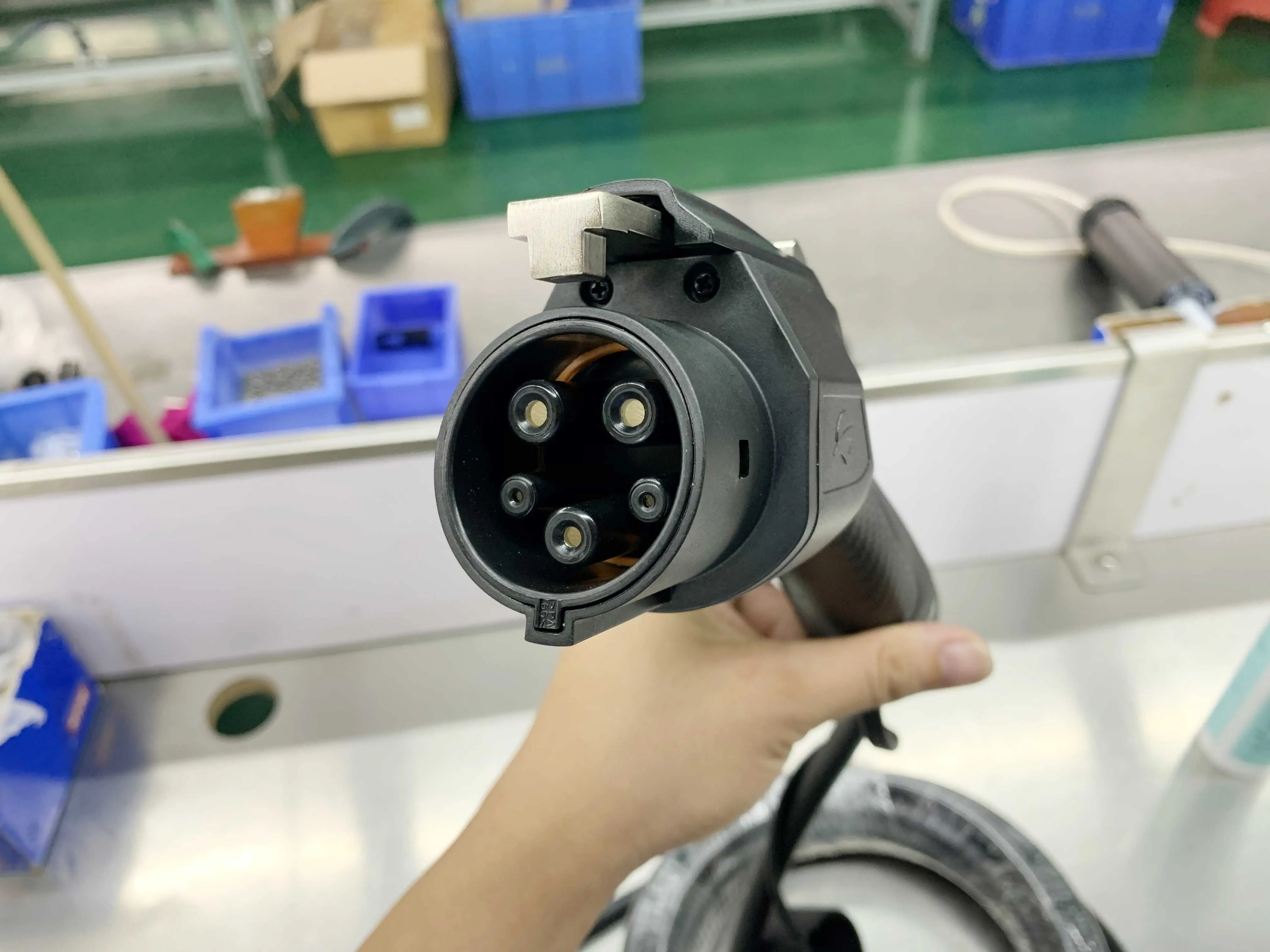 5 meters long cable 16A Type 1 SAE J1772 EV  Electric Car Charger EV Charging Cable