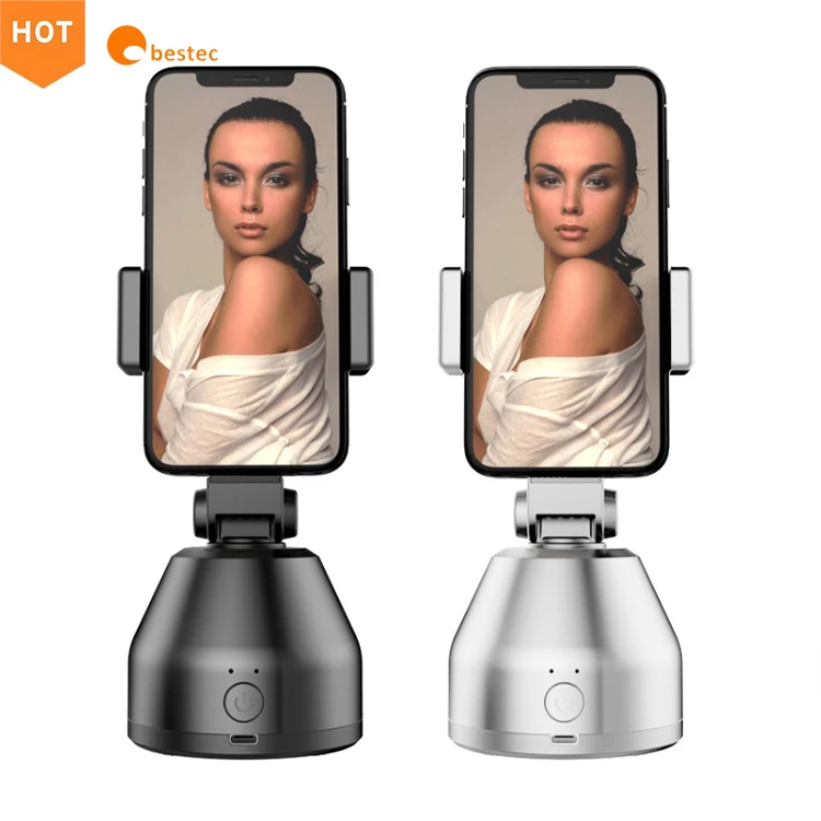 Rechargeable Souing Genie Gimbal Selfie 360 Rotation Robot Video Camera Smart Shooting Auto Face Object Tracking Phone Holder