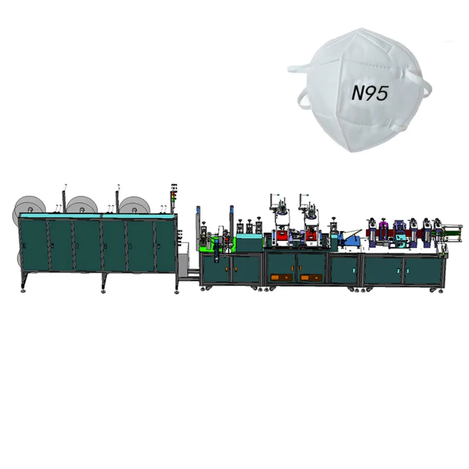 n95 mask machine making  respirator mask making machine face mask making machine