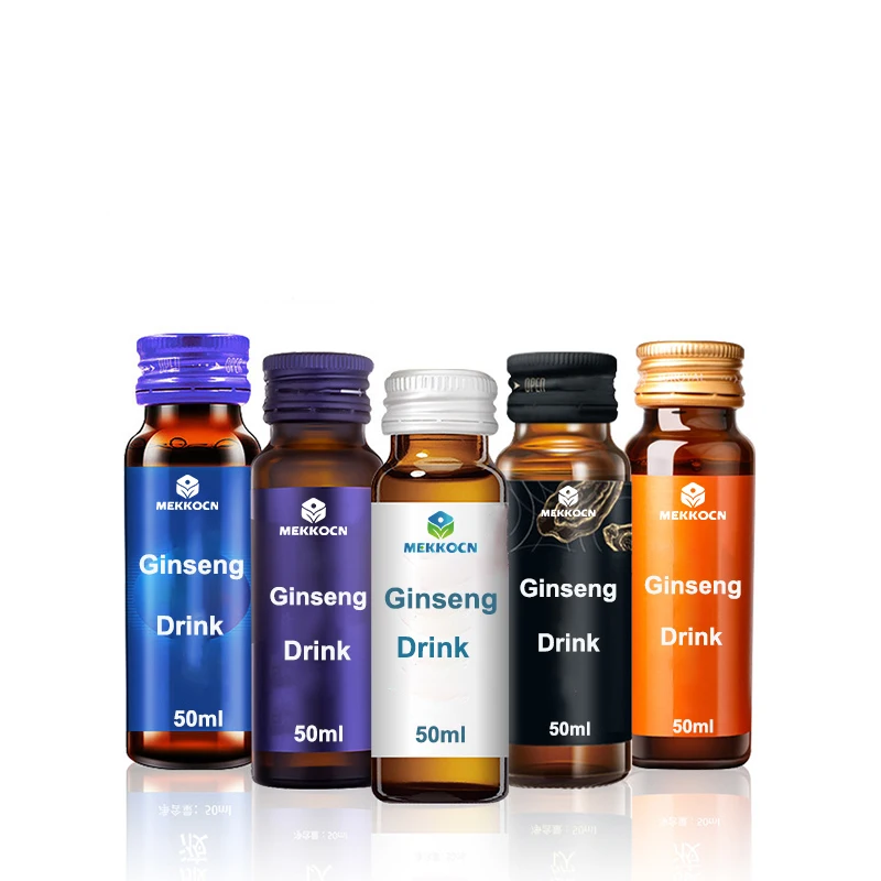 High Quality Ginseng Drink Immune Health Panax Ginseng Root Extract Drink Anti Fatigue Ginseng Oral Liquid