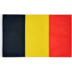 Factory direct wholesale custom belgium flag national flag of countries