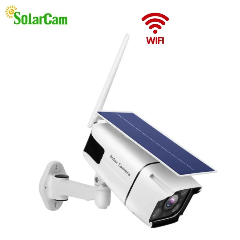 
2020 Waterproof IP67 Solar Powered Battery Security Camera Wireless HMD Starlight WIFI Solar Camera 