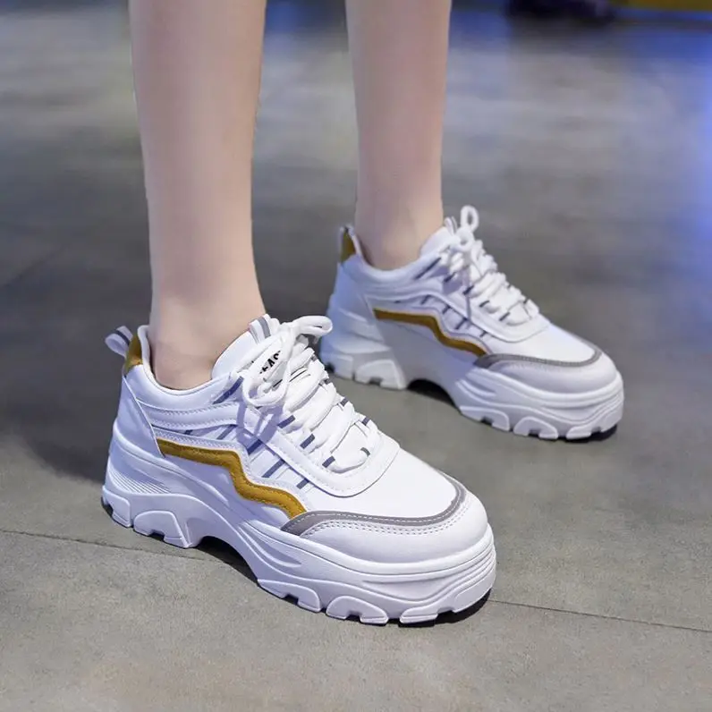 Wholesale New design brand sport joyride platform shoes lace up women