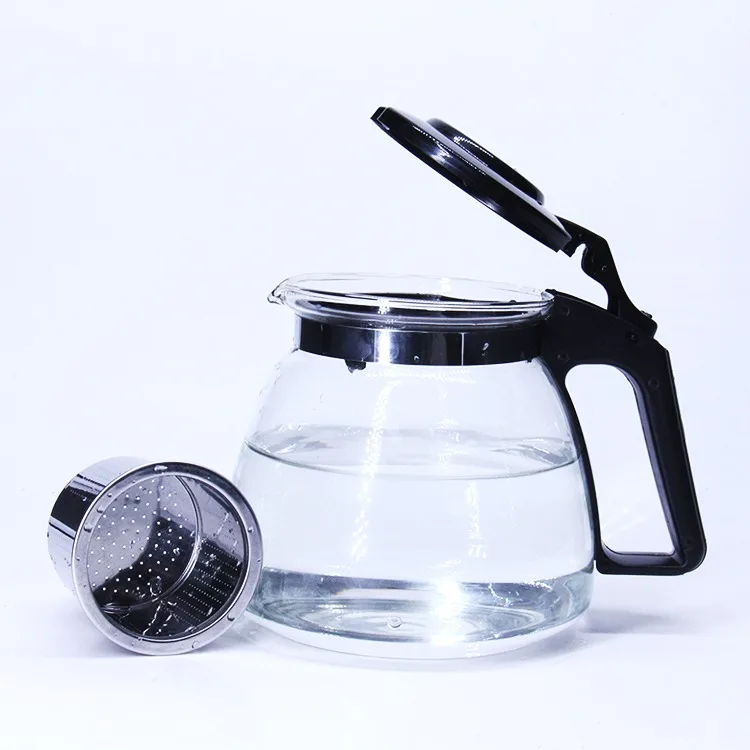 Factory Wholesale 550Ml 750Ml Chinese Teapot Borosilicate  Glass Teapot With Infuser