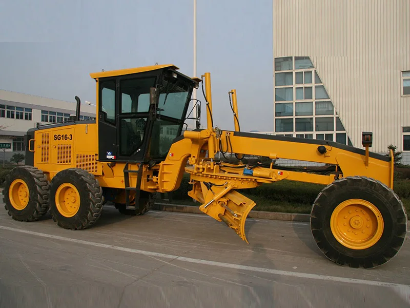 Famous Brand Motor Grader SG16-3 Road Construction Machinery