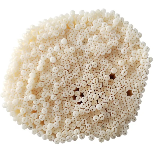 99 al2o3  alumina ceramic insulating tube for electric wire protection