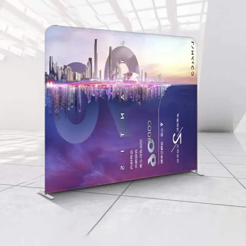 Double sided tension fabric pillow backdrop cover photo booth party event background