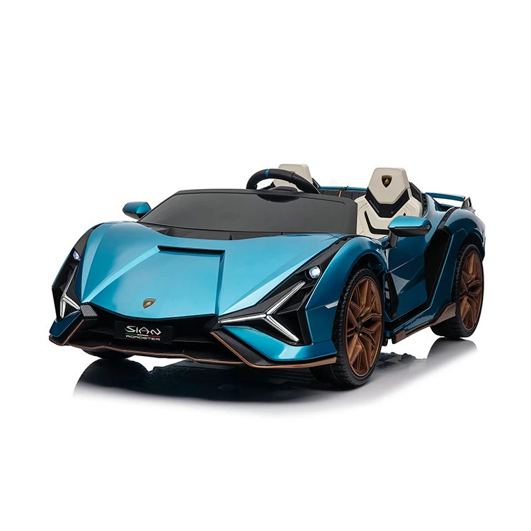 Лицензионный Lamborghini четырехколесный пульт дистанционного управления электромобиль негабаритный и два детских автомобиля