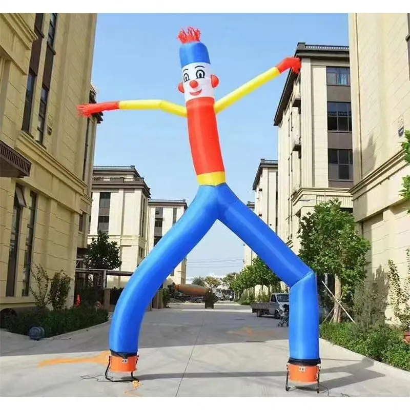 Advertising Car wash inflatable air sky dancer with blower