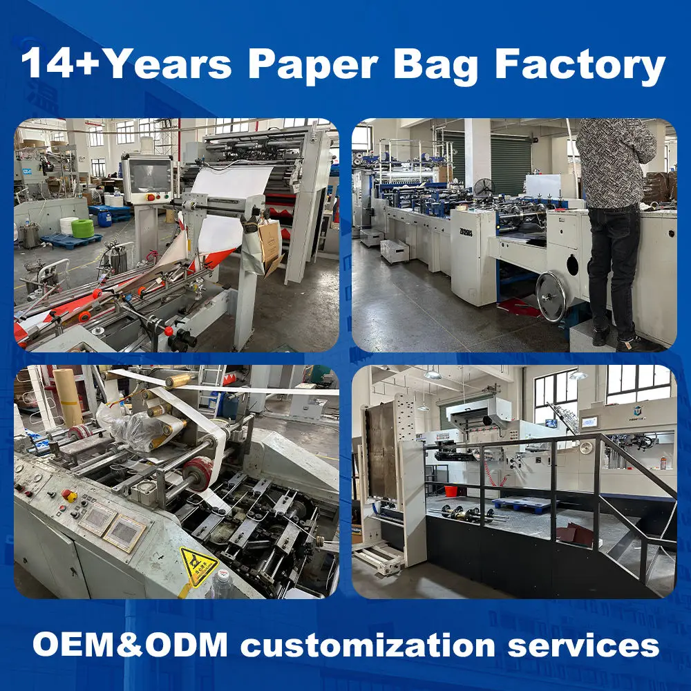 Custom Printed Luxury Reusable Small Paper Wedding Gift Packaging Bag Thank You Carrier Paper Bag With Bow