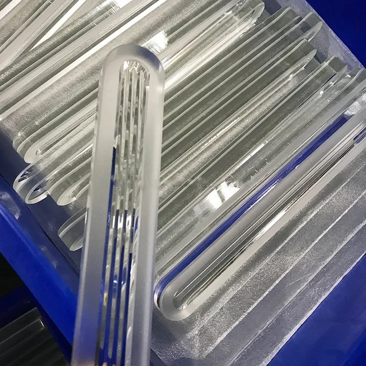 Aluminosilicate Level gauge glass High Pressure resistant  Reflex gauge glass