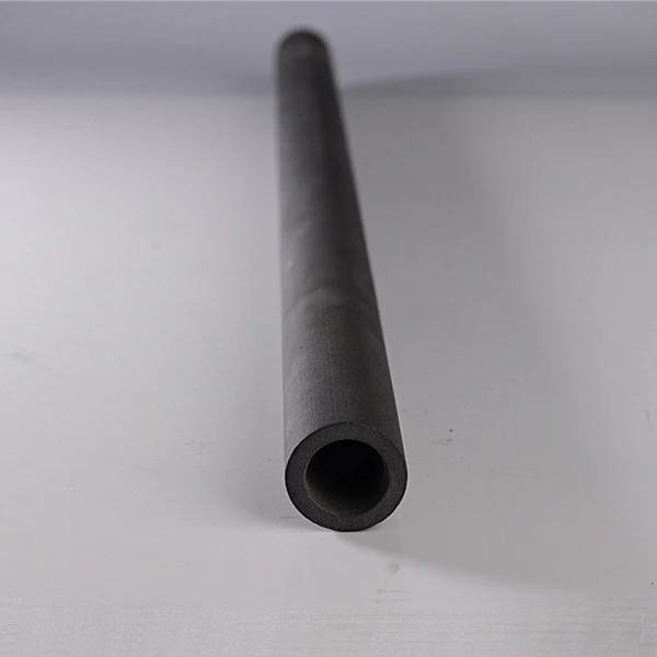 Silicon carbide ceramic tube with one closed end