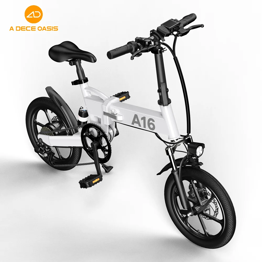 Fast Delievery To Door Ado A16 Electric Bike EU Mountain Folding Electric Bike China Ebike Soft Saddle