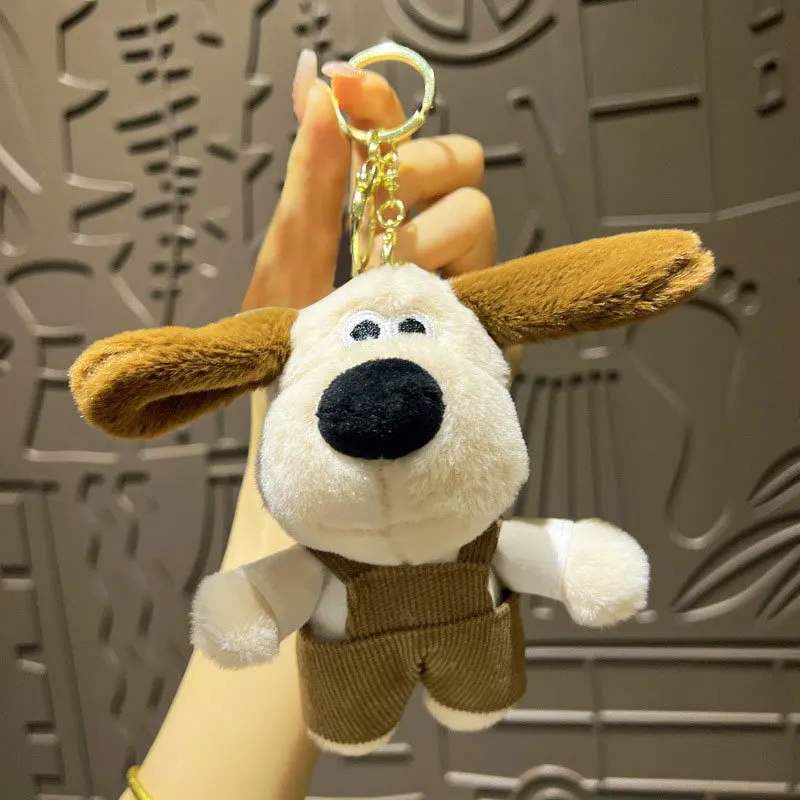 Creative Cute Dog Repair Doll Small Pendant Key Chain Cartoon Key Chain Plush Doll Hanging Ornaments Wholesale