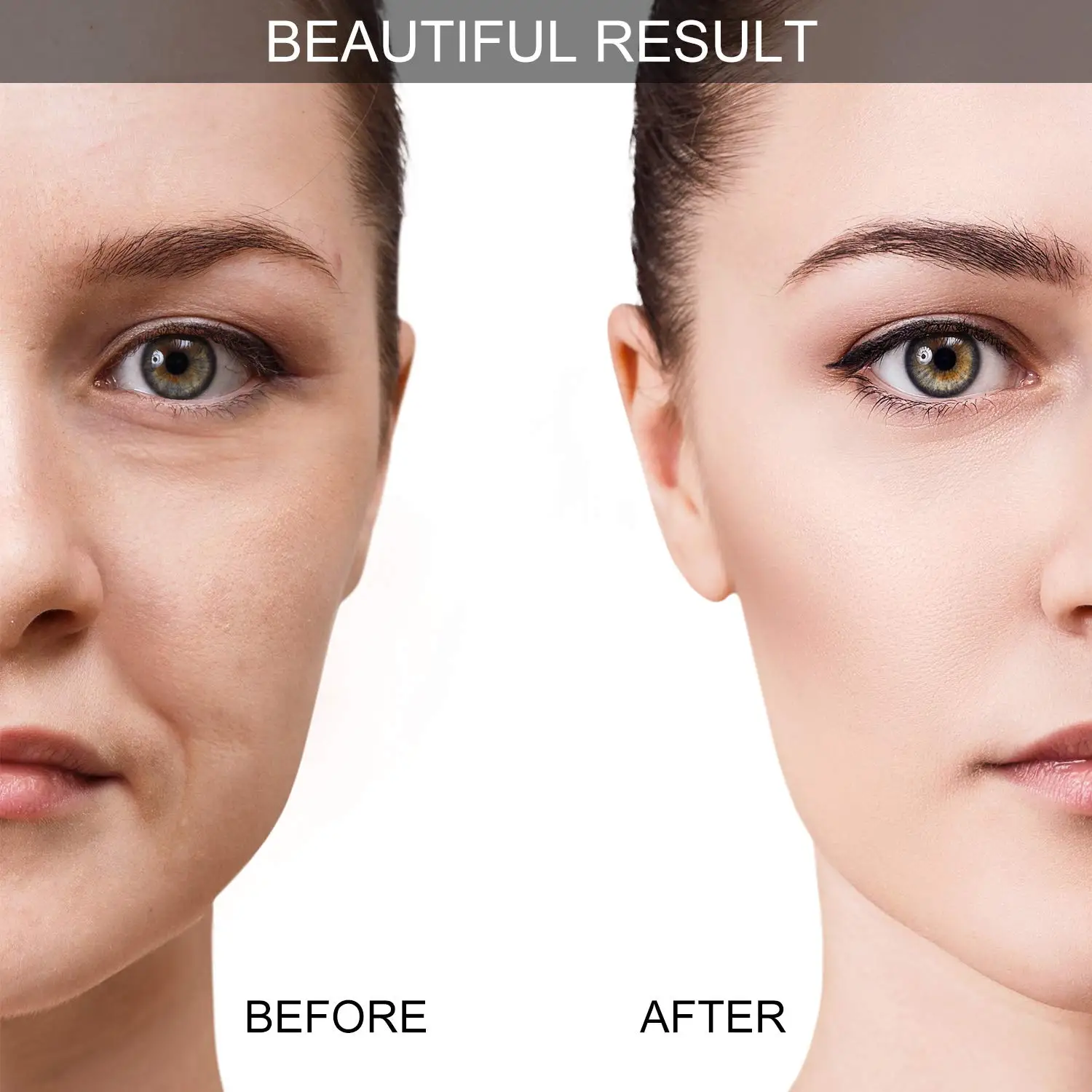 Vacuum Massage Cup Face, Neck, Eye Silicone Facial massage Face cupping Set