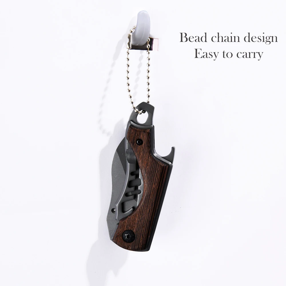 Складные карманные острые ножи с деревянной ручкой для охоты кемпинга выживания на природе Ножи Оптовая продажа складной нож