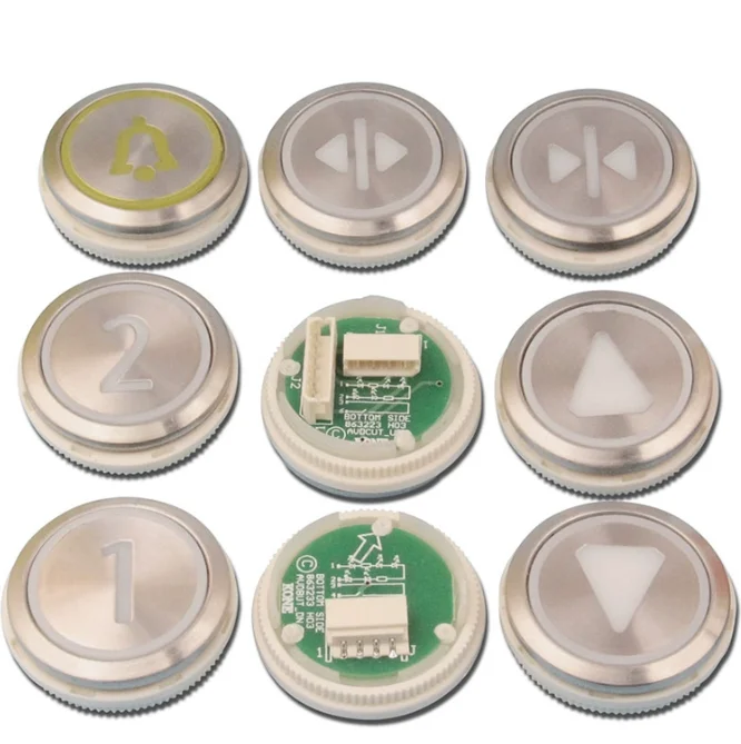 elevator button ,elevator button used for KONE elevator ,red blue white LED