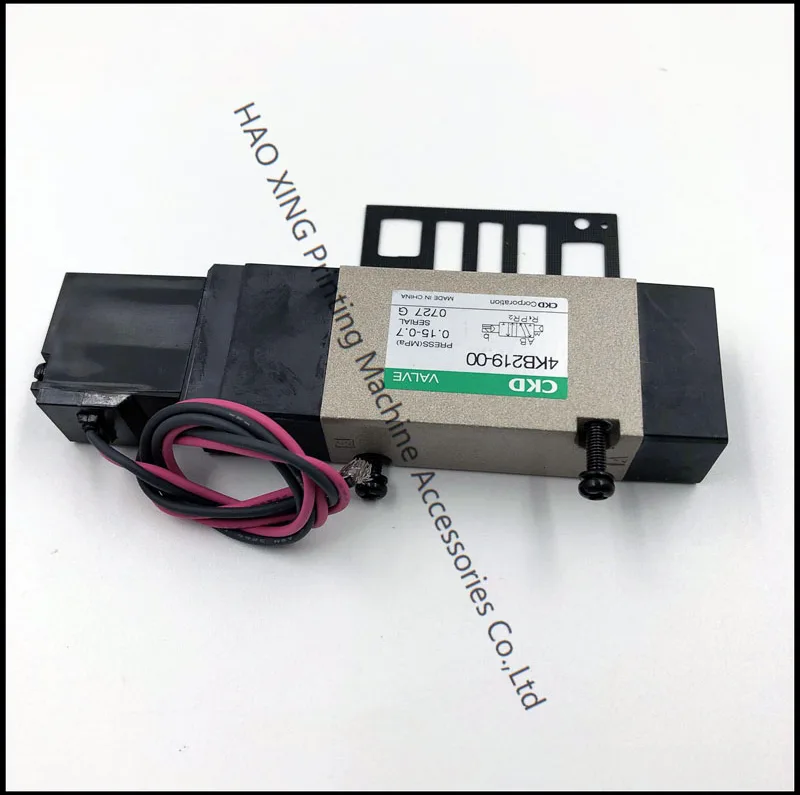 Hot Selling 1 Piece Solenoid Valve 4KB219-00  Valve for Mitsubishi Printing Machine