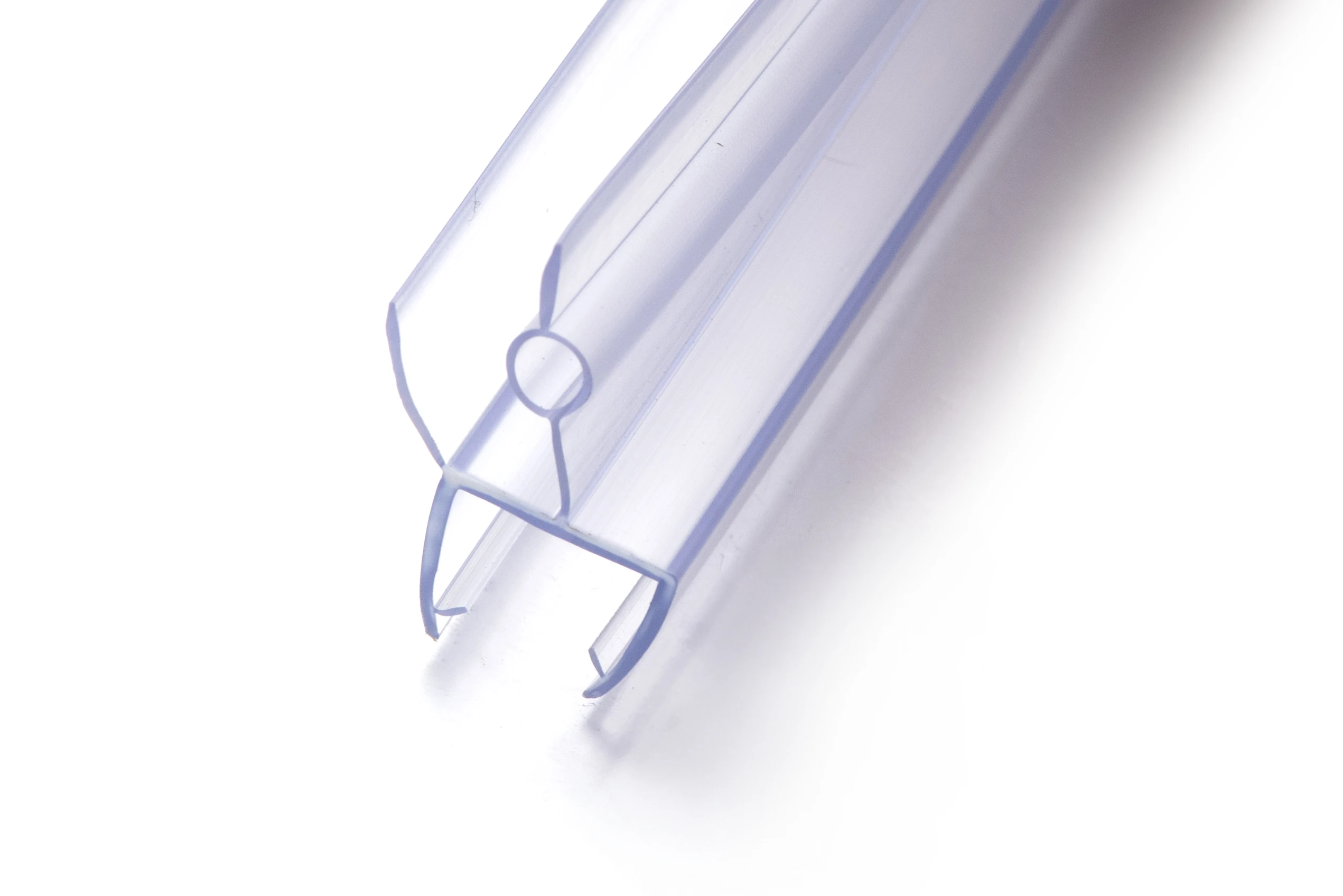 Customized Color a H U F I Type PVC Rubber Waterproof 4-10mm Glass Shower Enclosure Sliding Door Seal Strip Room