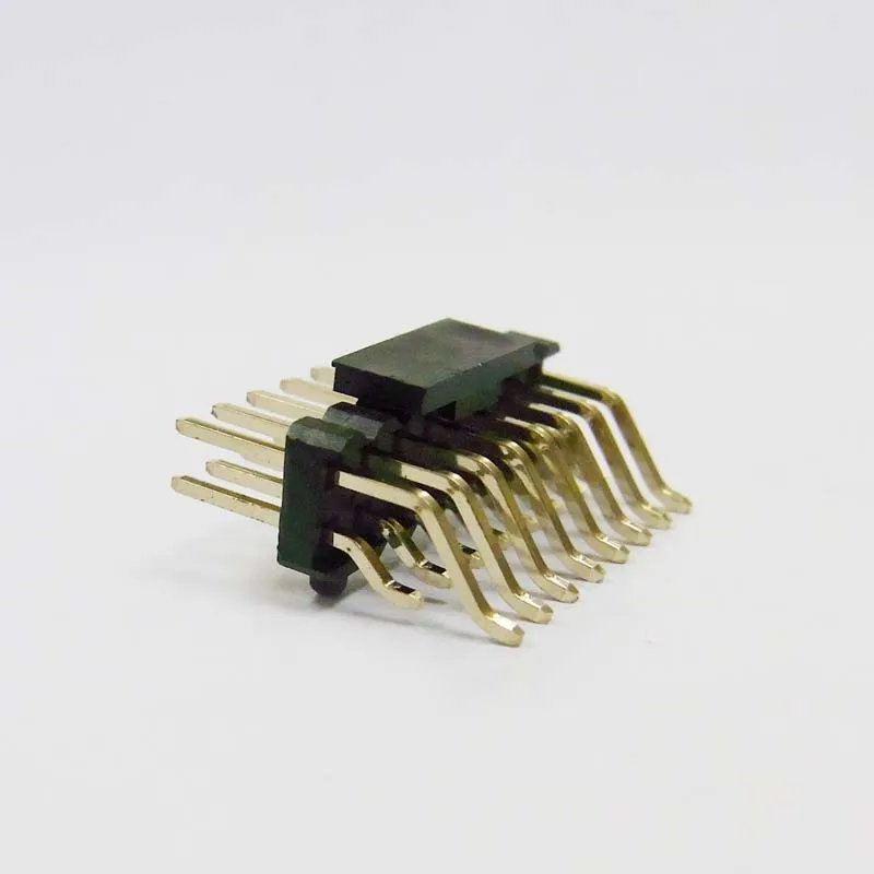 2.54 SMD male board to board PCB connector with positioning post