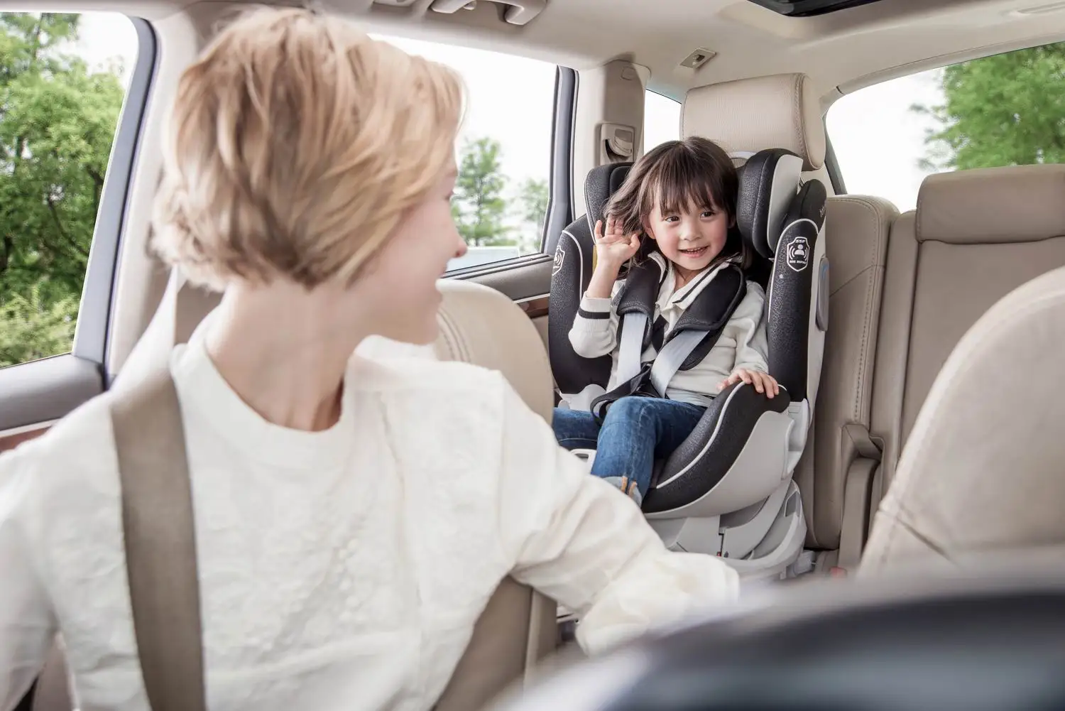  Автокресло для детей от От 0 до 17 лет oldvwith Isofix и Top троса детские автокресла