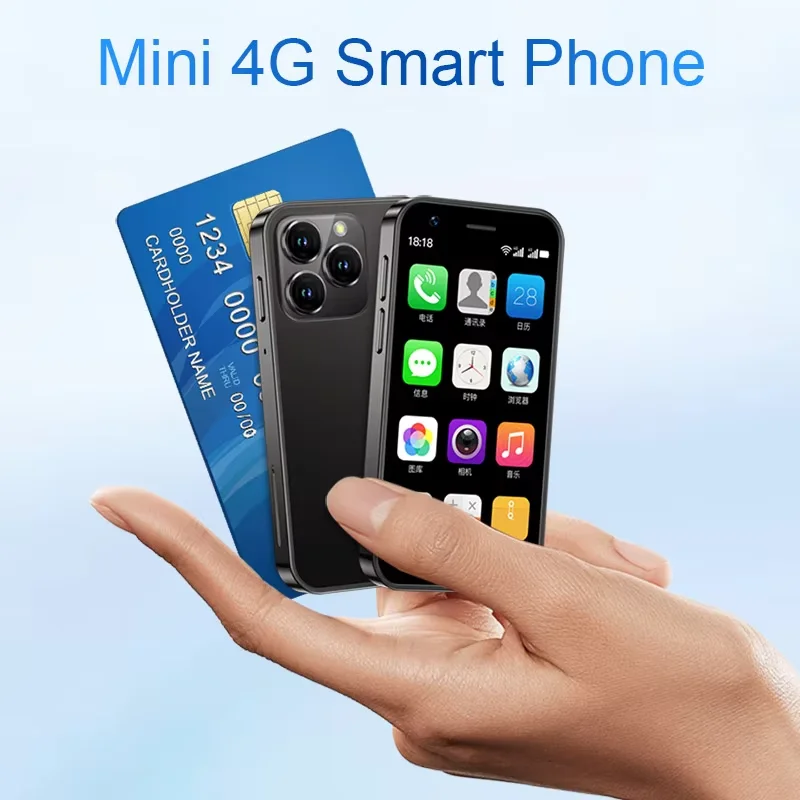 Stylish SOYES XS16 3-inch small Android phone with 10 major batteries 2000mAH 3G/4G LTE 64GB mini smartphone Android phone