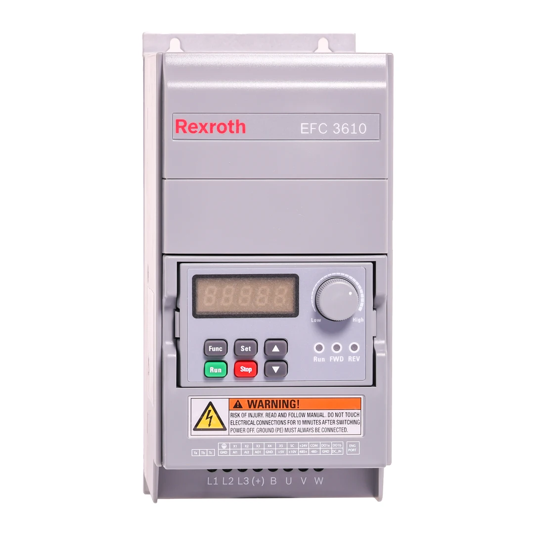 Manufacturer of three-phase AC frequency converter general variable frequency vfd Rexroth EFC5610-0K75-3P4-MDA-7P-NNNNN-NNNN