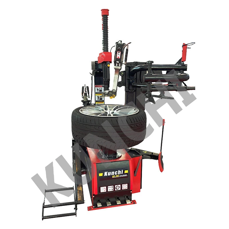 Super automatic car tire changer machine tire fitting machine with support arm for garage business machines